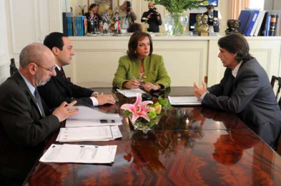 Kosiner y la ministra Garré analizaron el plan de radarización para el NOA y NEA