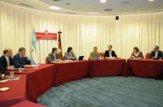 Distintos temas de la gestión provincial fueron analizados en una reunión con los Ministros Coordinadores