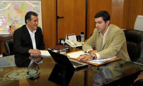 El Gobernador recibió al Secretario General de UPCN