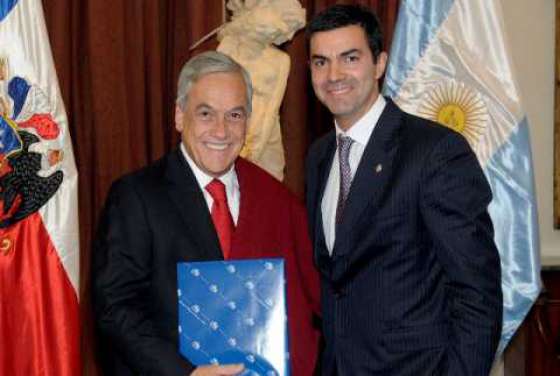 Urtubey planteó a Piñera la conectividad entre el noroeste salteño y el norte grande chileno por Sico