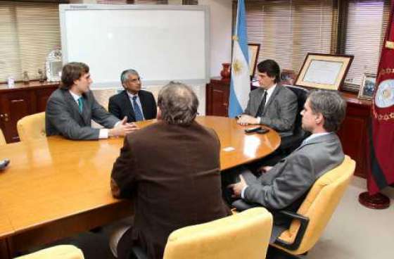 Kosiner recibió al director de la Universidad de California del Sur