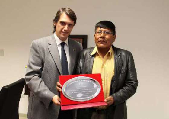 Distinguieron a autoridades del municipio chileno de Colchane - Iquique