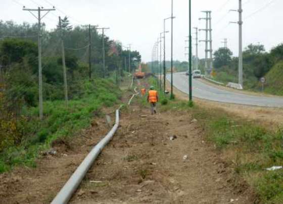 Con el gasoducto Lagunilla se proveerá gas a vecinos de la zona de El Huaico