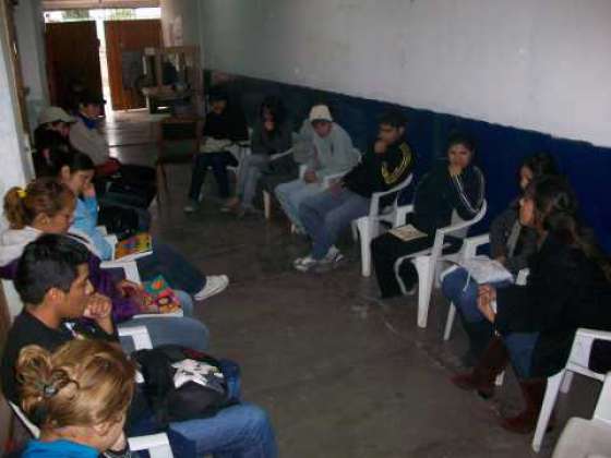 Capacitación a jóvenes del barrio Norte Grande