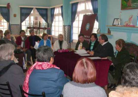 Reunión del programa “Encuentro de la Tercera Edad”
