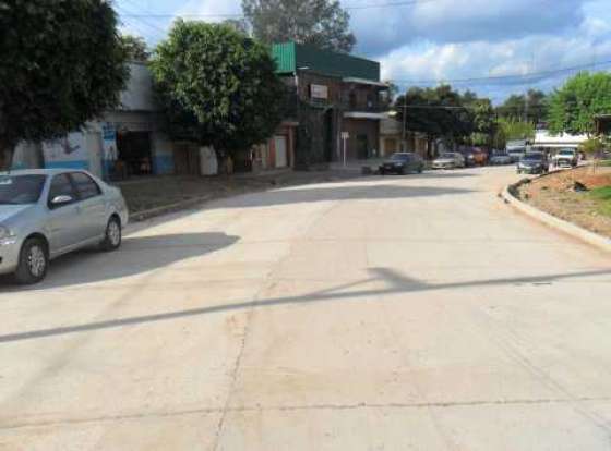 Finalizan obras de pavimentación en Aguas Blancas y General Ballivián