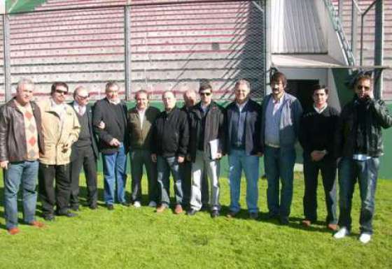 Autoridades de Conmebol y AFA dieron el visto bueno al Martearena