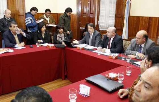 Kosiner se reunió con miembros de la Cámara de Senadores