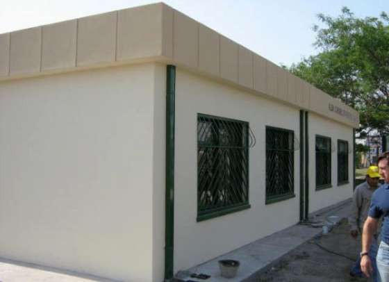 Prosiguen los trabajos de refacción en la escuela Roca