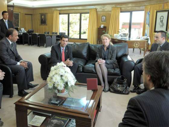 Urtubey recibió a la Directora del Banco Mundial