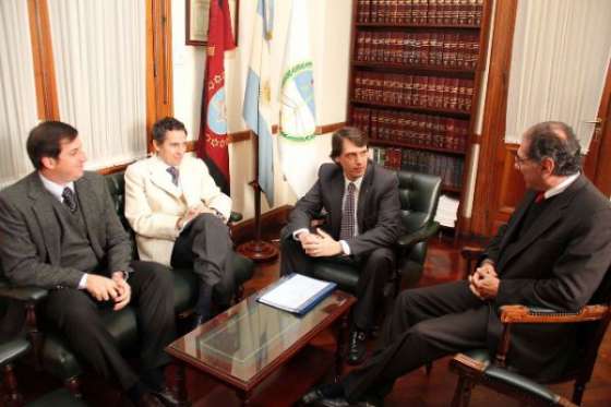 Kosiner se reunió con Jueces de la Cámara Federal de Apelaciones de Salta