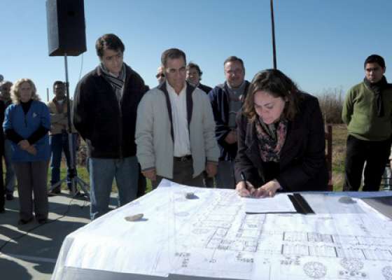 Se inició la construcción del nuevo edificio de la escuela técnica Ingeniero Maury de Quijano
