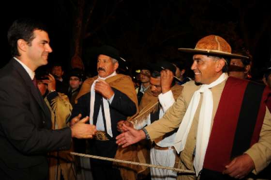 El Gobernador Urtubey asistió a la Guardia bajo las Estrellas, en honor a Güemes