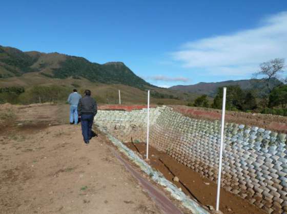 Entregaron la obra del relleno sanitario en Los Toldos