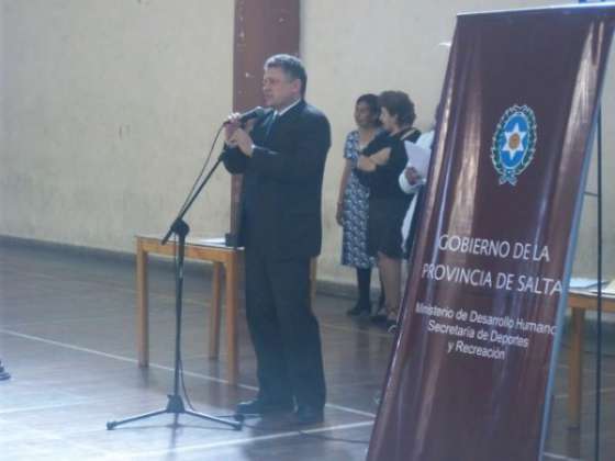 El ministro de Desarrollo Humano participó del Encuentro de la Tercera Edad