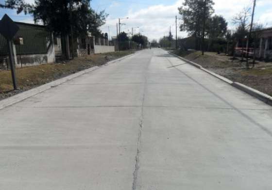 Finalizan obras de pavimentación en localidades del departamento Rosario de Lerma