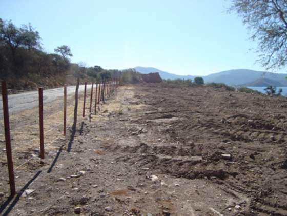 Ambiente suspendió obras de desmonte en zonas cercanas al dique Cabra Corral