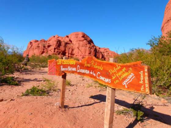 Colocan señalización en áreas protegidas del Valle Calchaquí