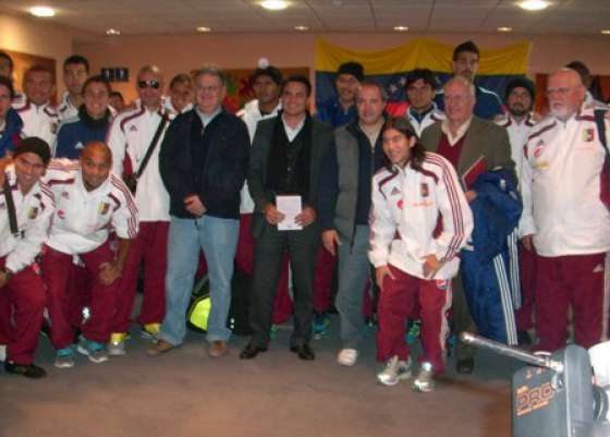 El seleccionado de Venezuela llegó a Salta para la Copa América