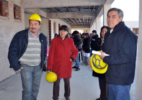 En barrio El Huaico el Gobierno construye un nuevo edificio para la escuela EFETA