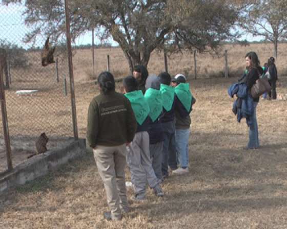La ONG Proniño visitó la Estación de Fauna Autóctona