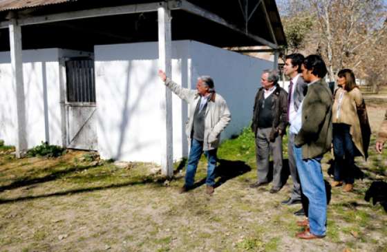 Urtubey visitó obras en ejecución en la Sociedad Rural Salteña