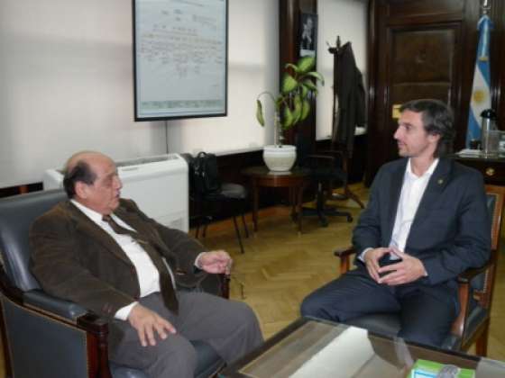 El ministro de Ambiente se reunió con su par de la Nación