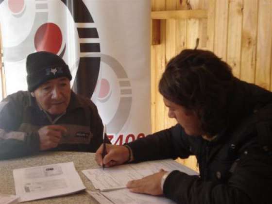 El En.Re.S.P visitó a usuarios de Iruya