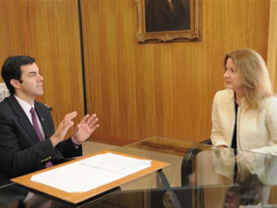 El Gobernador recibió a la delegada del FMI para la Argentina y Uruguay