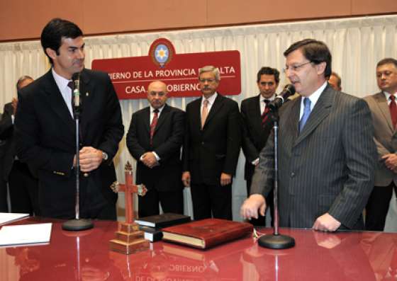 Urtubey puso en funciones a los nuevos Fiscal de Estado y Secretario Legal y Técnico de la Provincia