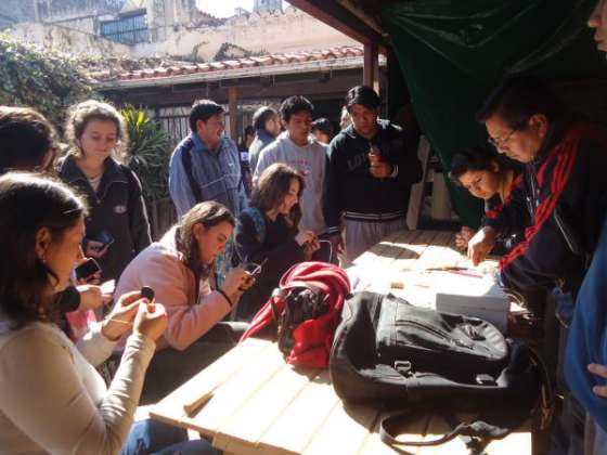 Estudiantes cordobeses visitaron la subsecretaría de Pueblos Originarios