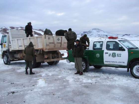 Carabineros chilenos agradecen la actuación de Vialidad de Salta y Gendarmería Nacional