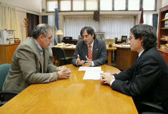 Técnicos del INVAP recorrieron el predio donde instalarán antenas de TV Digital
