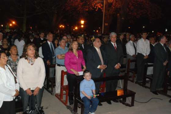 Embarcación rindió honores a su patrono San Roque