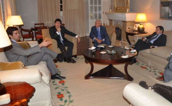 El gobernador Urtubey recibió al director de la Escuela Nacional de Administración de Francia