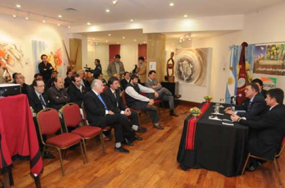 Loutaif se reunió con empresarios que participarán en la Expoagro Norte