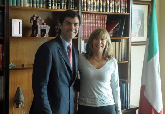 Urtubey acordó con la embajadora argentina en México trabajar sobre el intercambio comercial y el turismo