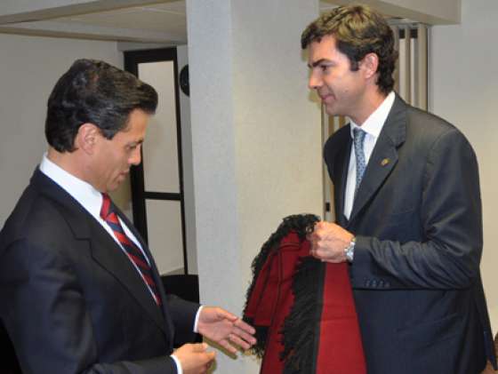 Urtubey mantuvo un encuentro con el gobernador del Estado de México