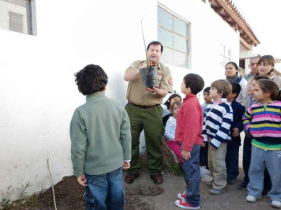 En el Día de Árbol se realizó actividad en la Escuela Codesa