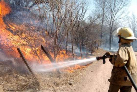 Defensa Civil trabajó en diferentes focos de incendios