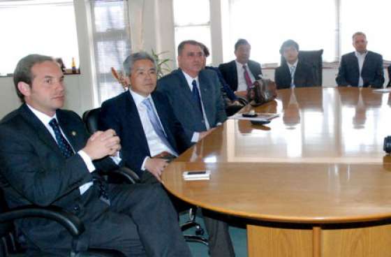 El ministro Loutaif recibió al embajador de China