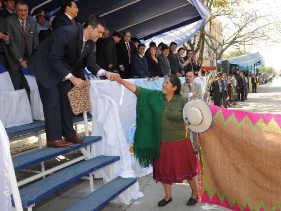 Urtubey encabezó los festejos fundacionales y patronales en Orán