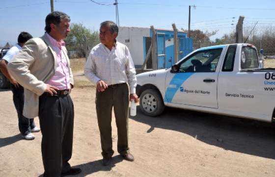 Inauguraron red de agua en Atocha