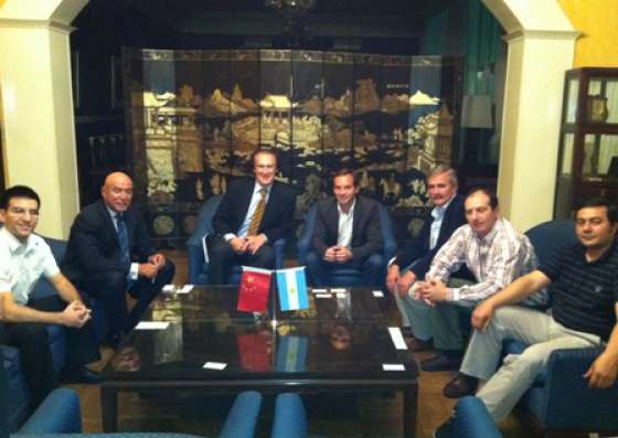 El secretario de Asuntos Agrarios se reunió con el embajador argentino en China