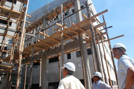 Importante avance de obra en la ciudad Judicial de Tartagal