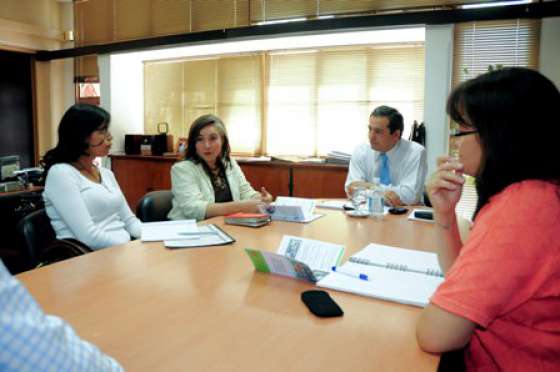 Echazú se reunió con representantes de la Fundación Cebil