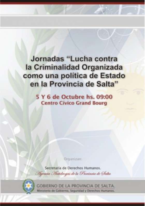 Se realizarán las jornadas sobre lucha contra la criminalidad