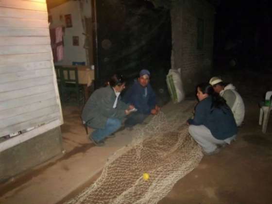 Continúa el trabajo con pescadores de subsistencia del río Bermejo