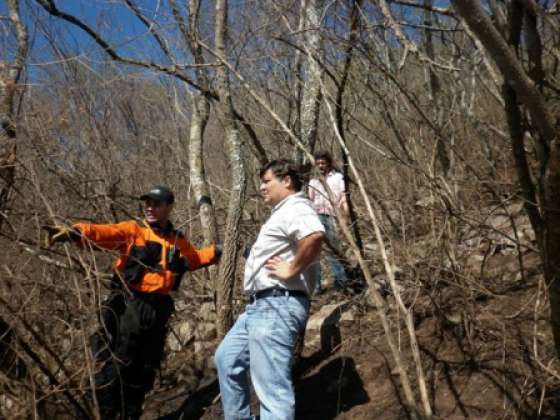 Técnicos de Ambiente constataron daños en el Cerro San Bernardo