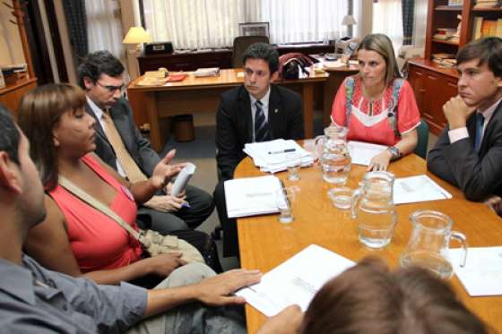 Funcionarios provinciales recibieron a organizaciones por los derechos de diversidad sexual
